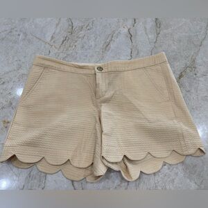 Lilly pulitzer buttercup shorts sz 12 gold
